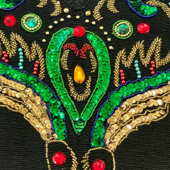 VINTAGE DIANA MARCO Sequined SWEATER - Picture 13 of 16